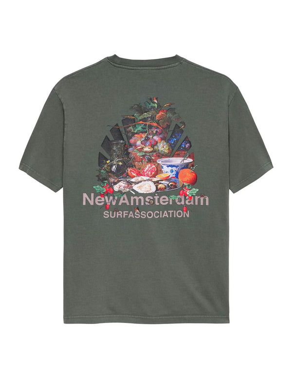 Camiseta New Amsterdam Buffet Gris Unisex