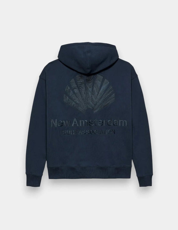 Sudadera con Capucha New Amsterdam Logo Azul Unisex