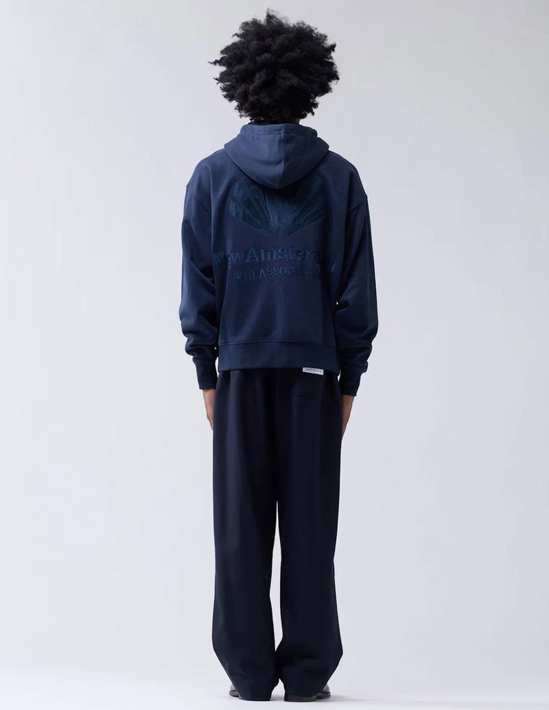 Sudadera con Capucha New Amsterdam Logo Azul Unisex