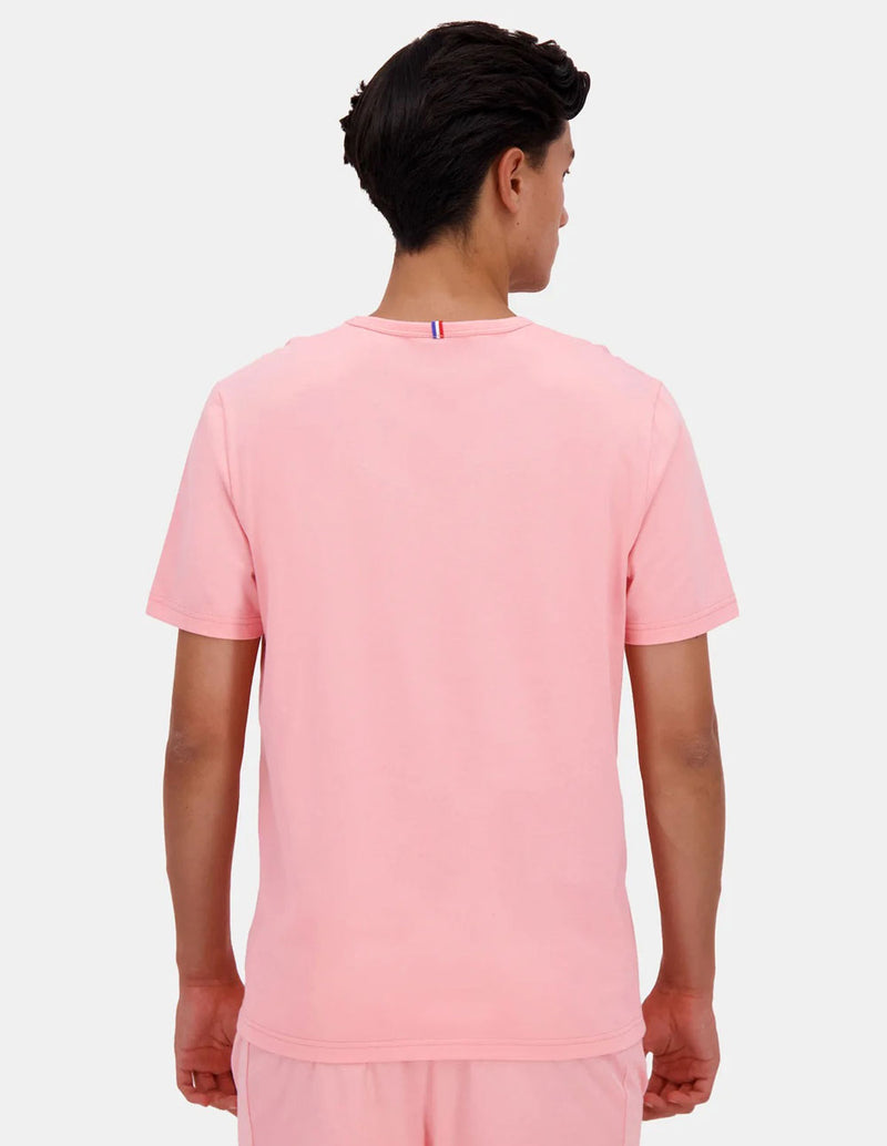 Camiseta Le Coq Sportif Homme Rosa Hombre