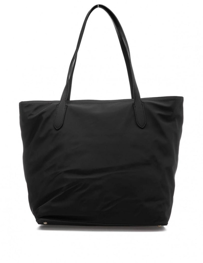 Bolso Guess Reversible Eco Gemma Negro 32 X30x12 Cm Mujer