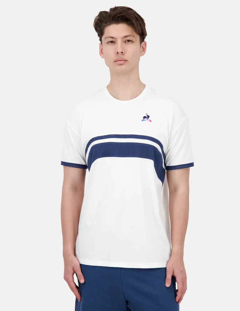 Camiseta Le Coq Sportif Contemporain Blanca Hombre