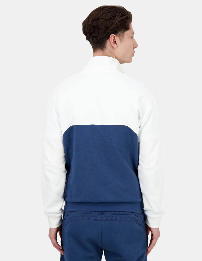 Chaqueta Le Coq Sportif Contemporain  Azul y Beige Hombre