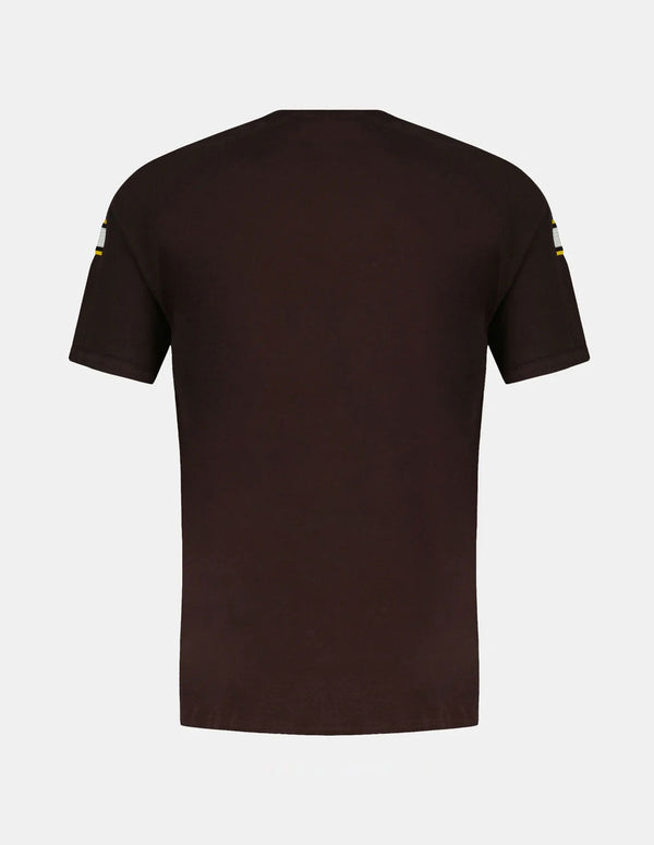 Camiseta Le Coq Sportif Heritage Marrón Hombre