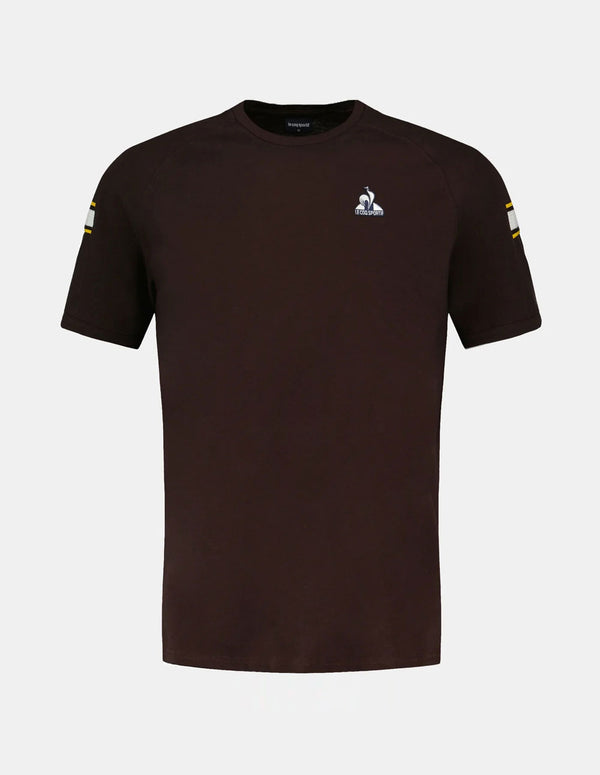 Camiseta Le Coq Sportif Heritage Marrón Hombre