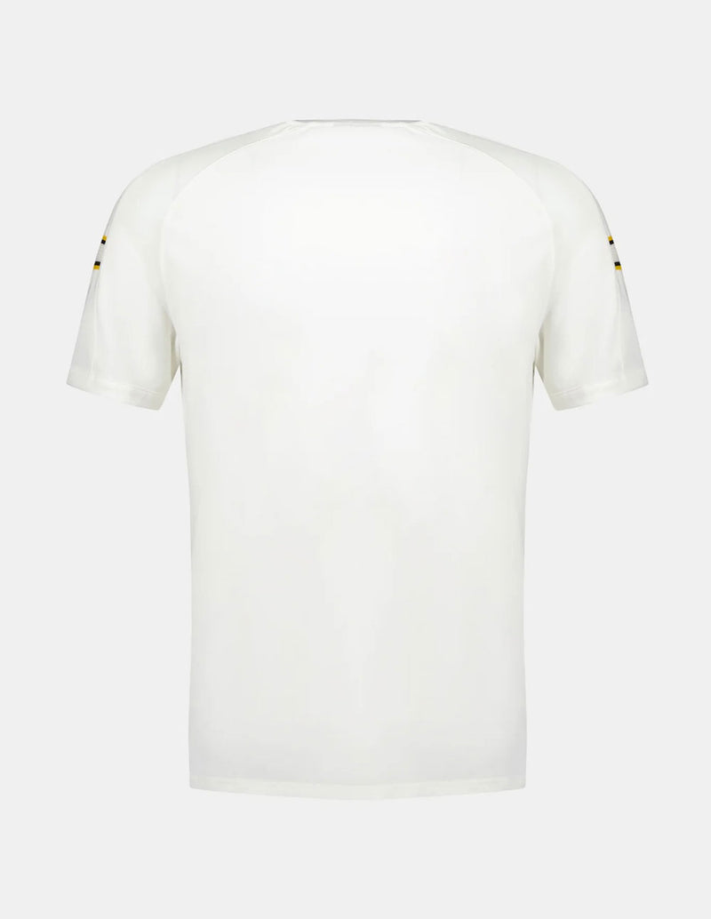 Camiseta Le Coq Sportif con Estampado Velours Blanca Unisex