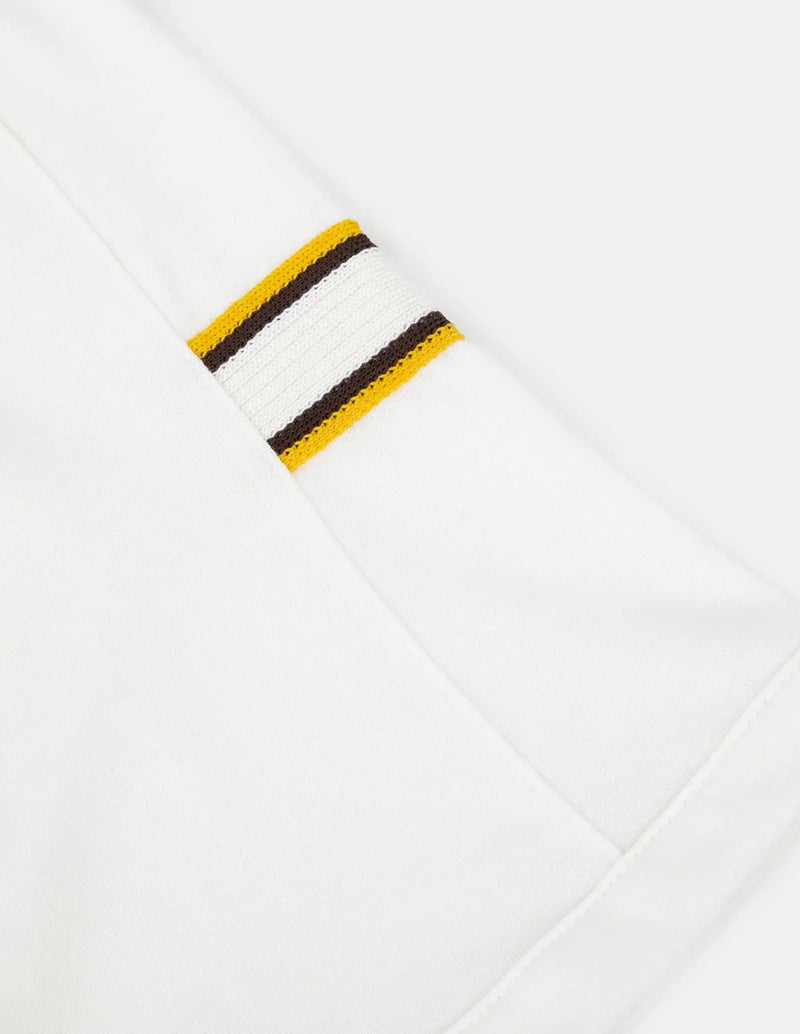Camiseta Le Coq Sportif con Estampado Velours Blanca Unisex
