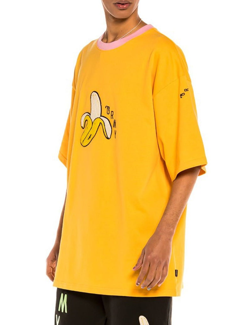 Grimey Jungle Punch Yellow Men's T-Shirt