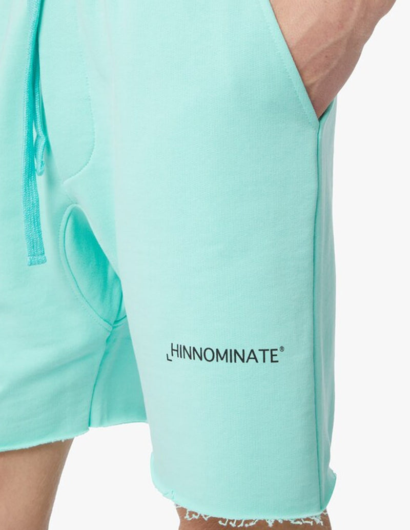 Hinnnominate Shorts with Green Logo Men