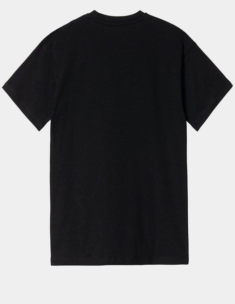 Carhartt WIP Logo T-shirt Black Women