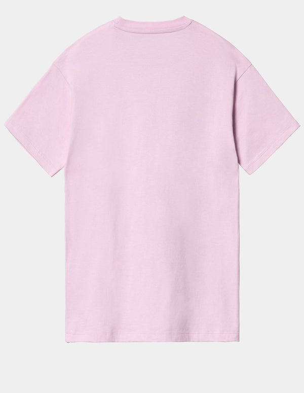 Carhartt WIP Pink Logo T-shirt for Women