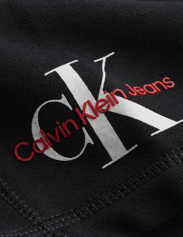 Pantalón Corto Calvin Klein con Logo Negro Hombre