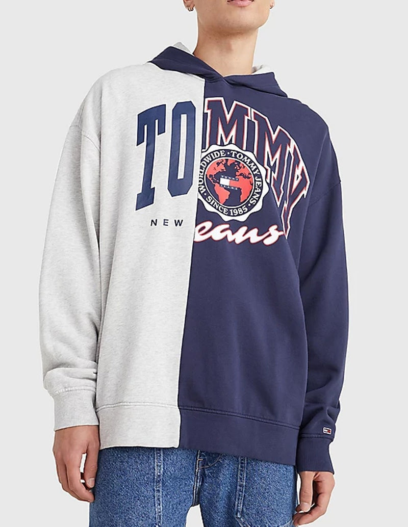 Sudadera con Capucha Tommy Jeans con Logo Multicolor Hombre