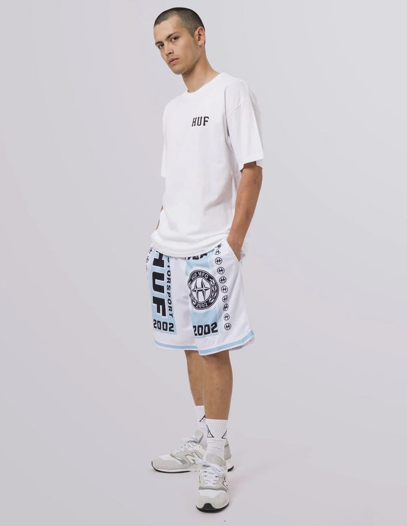 HUF H-Class Basketball White and Blue Men's Shorts