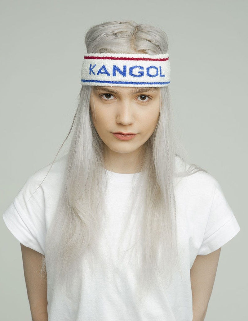 Kangol Bermuda Stripe White Unisex Headband