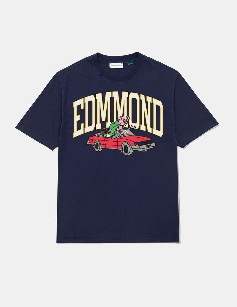 Camiseta Edmmond Studios Goldmine Azul Marino Hombre