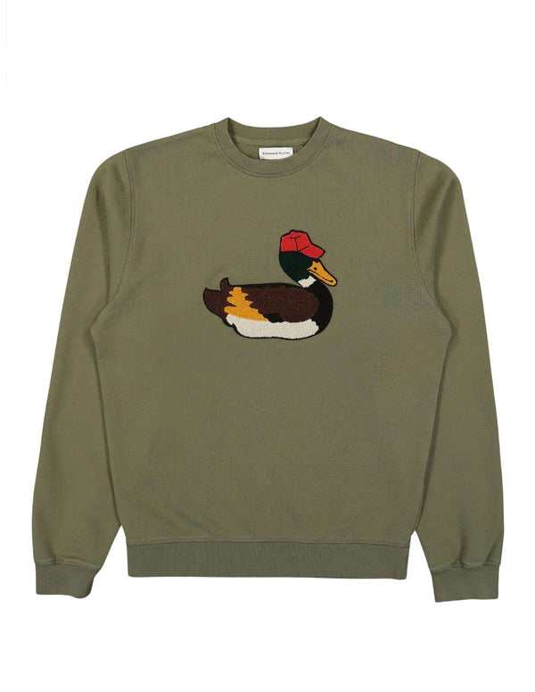 Sudadera Edmmond Studios Duck Hunt Verde Hombre