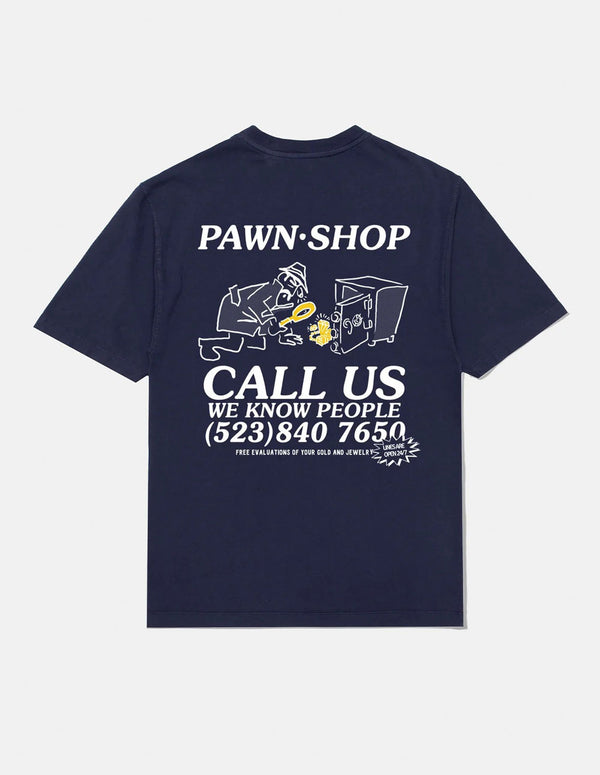 Camiseta Edmmond Studios Pown Shop Azul Hombre