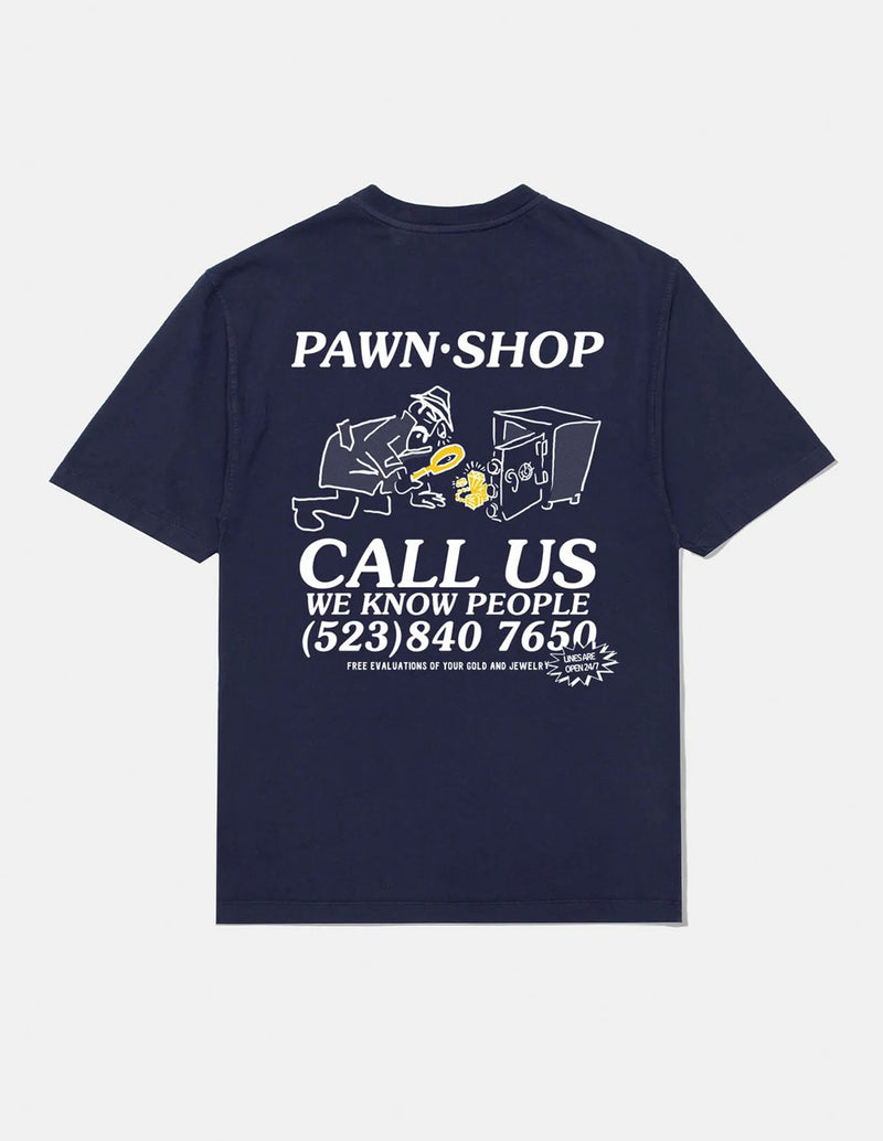 Camiseta Edmmond Studios Pown Shop Azul Hombre