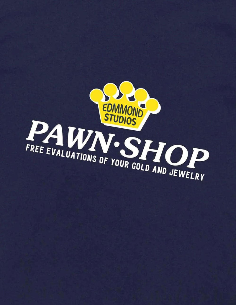 Camiseta Edmmond Studios Pown Shop Azul Hombre