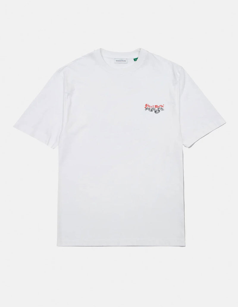 Camiseta Edmmond Studios Fete de la Musique Blanca Hombre