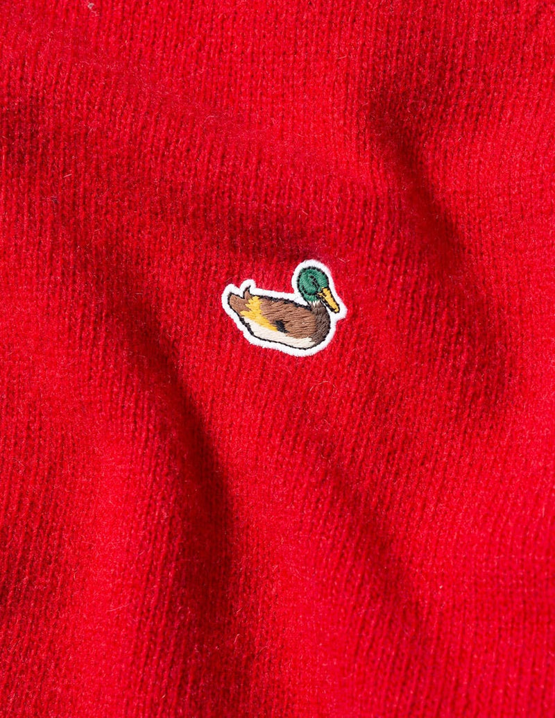 Jersey Edmmond Studios Duck Patch Rojo Hombre