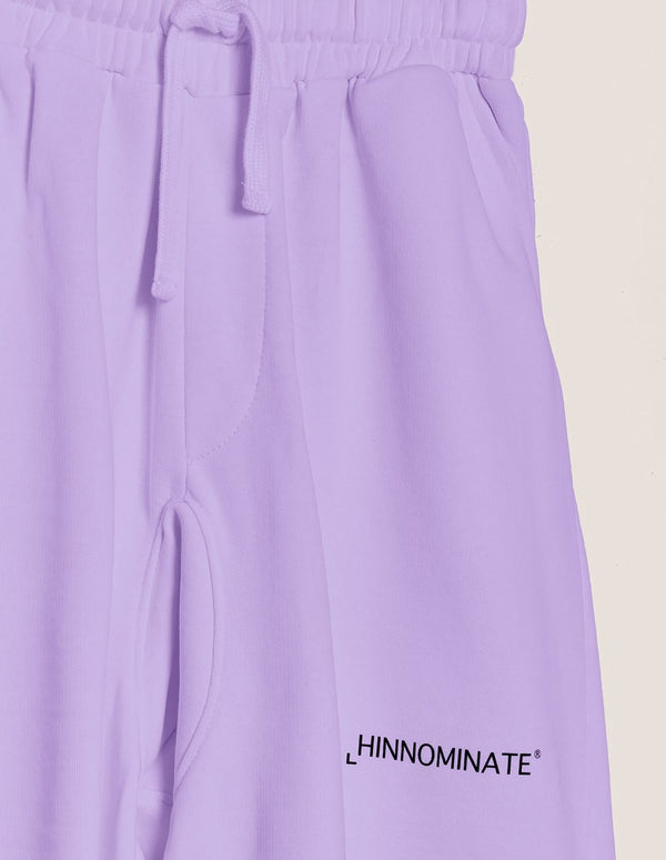 Hinnnominate Shorts with Purple Logo Men