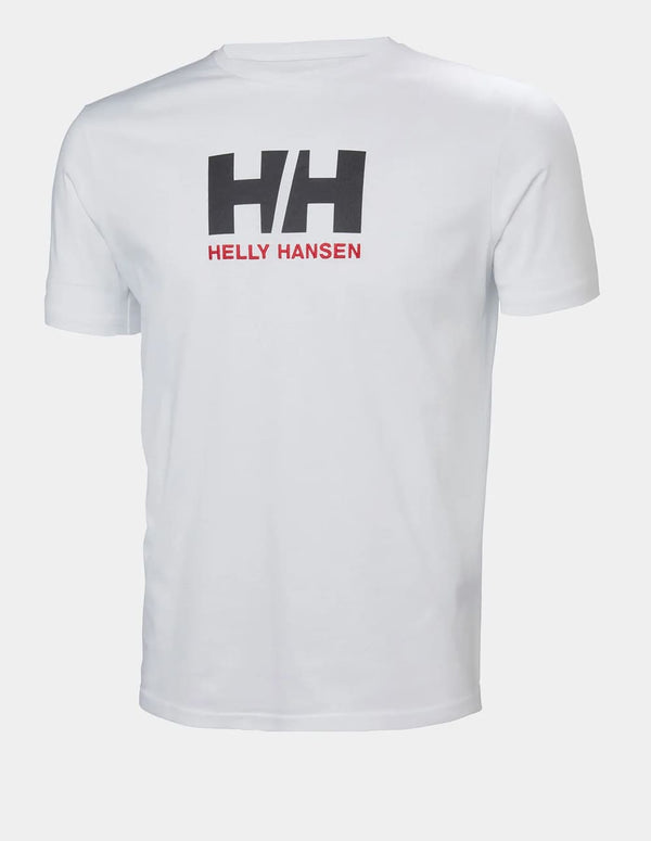 Camiseta Helly Hansen con Logo Blanca Hombre