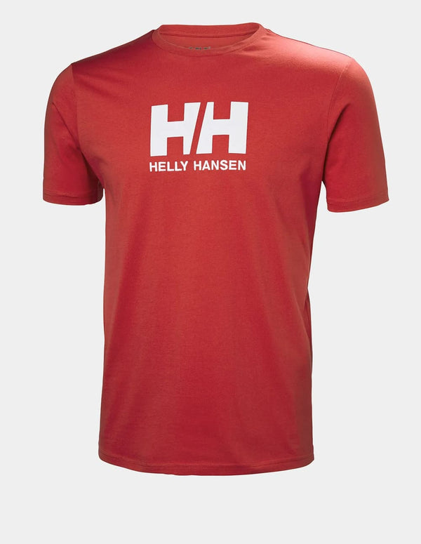Camiseta Helly Hansen con Logo Roja Hombre