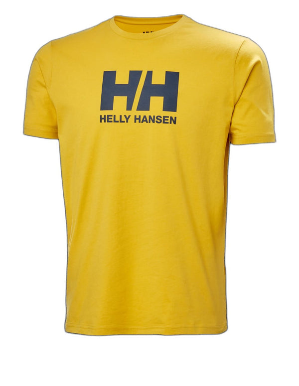 Camiseta Helly Hansen con Logo Amarilla Hombre