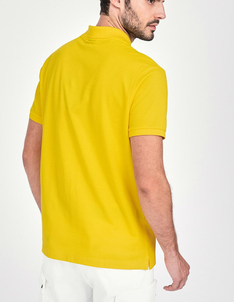 Paul &amp; Shark Polo Shirt with Yellow Logo Man