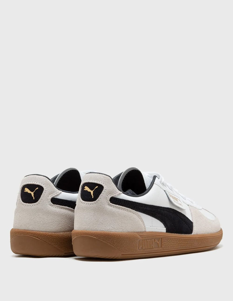 Puma Palermo Leather Blancas y Grises Unisex