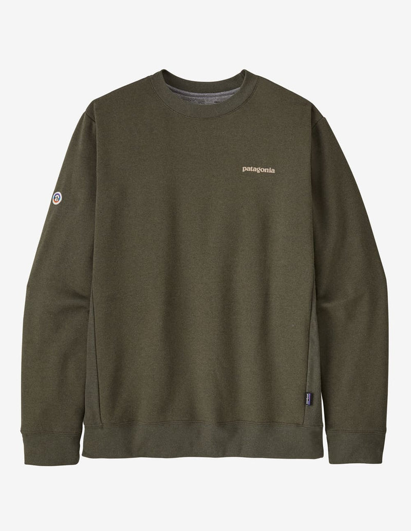 Sudadera Patagonia Icon Uprisal Verde Unisex