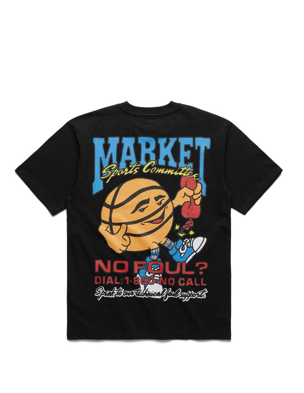 Camiseta MARKET Sports Committee Negra Hombre