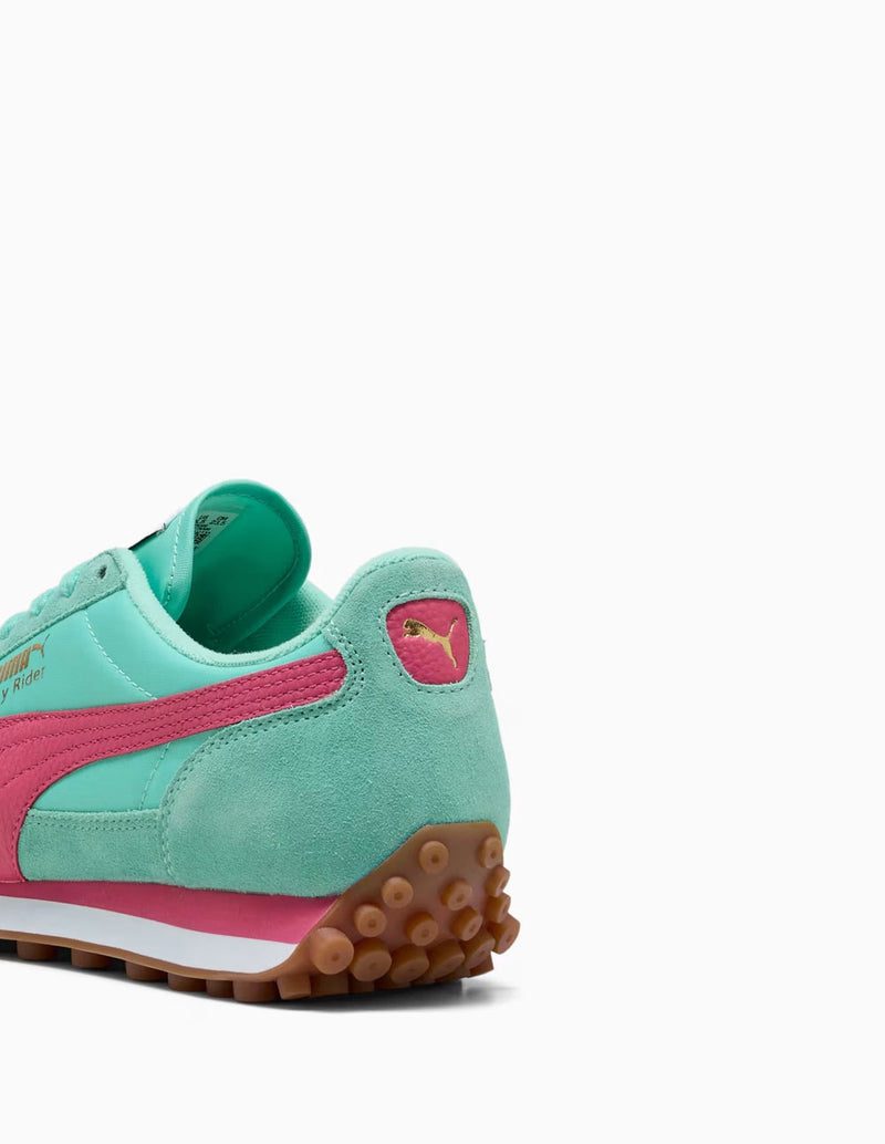 Puma Easy Rider Vintage Verdes y Rosas Mujer