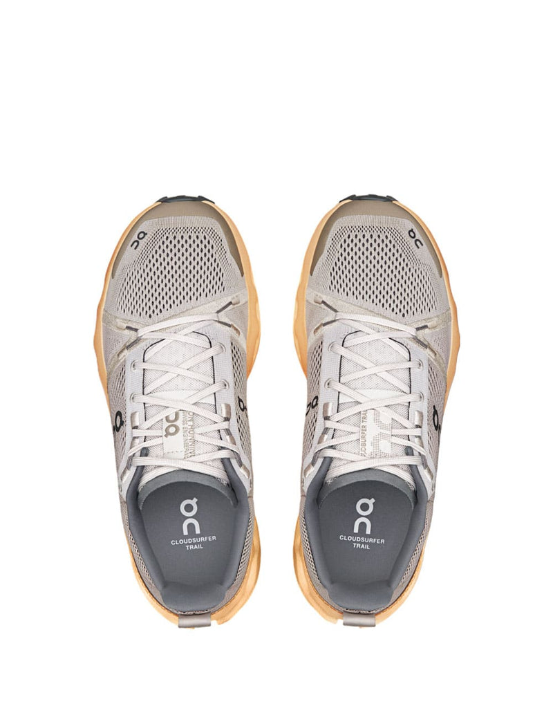On Running Cloudsurfer Grises y Naranjas Hombre