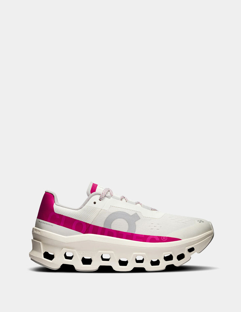 On Running Cloudmonster Beiges y Rosas Mujer