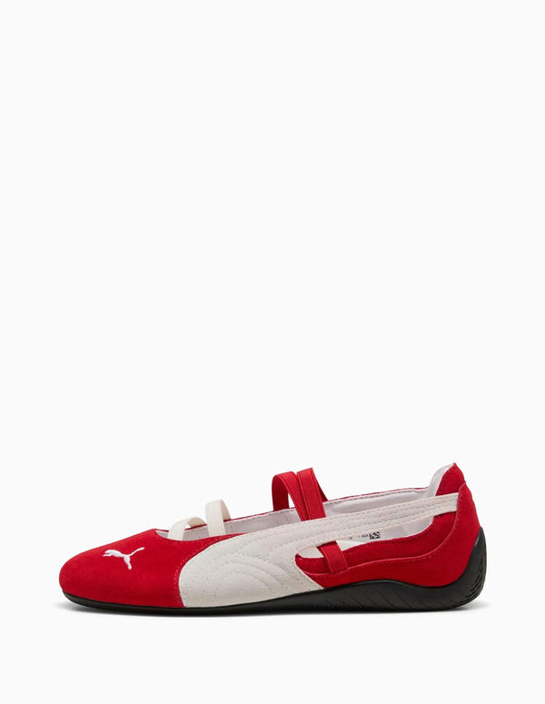 Puma Speedcat Ballet Rojas y Blancas Mujer