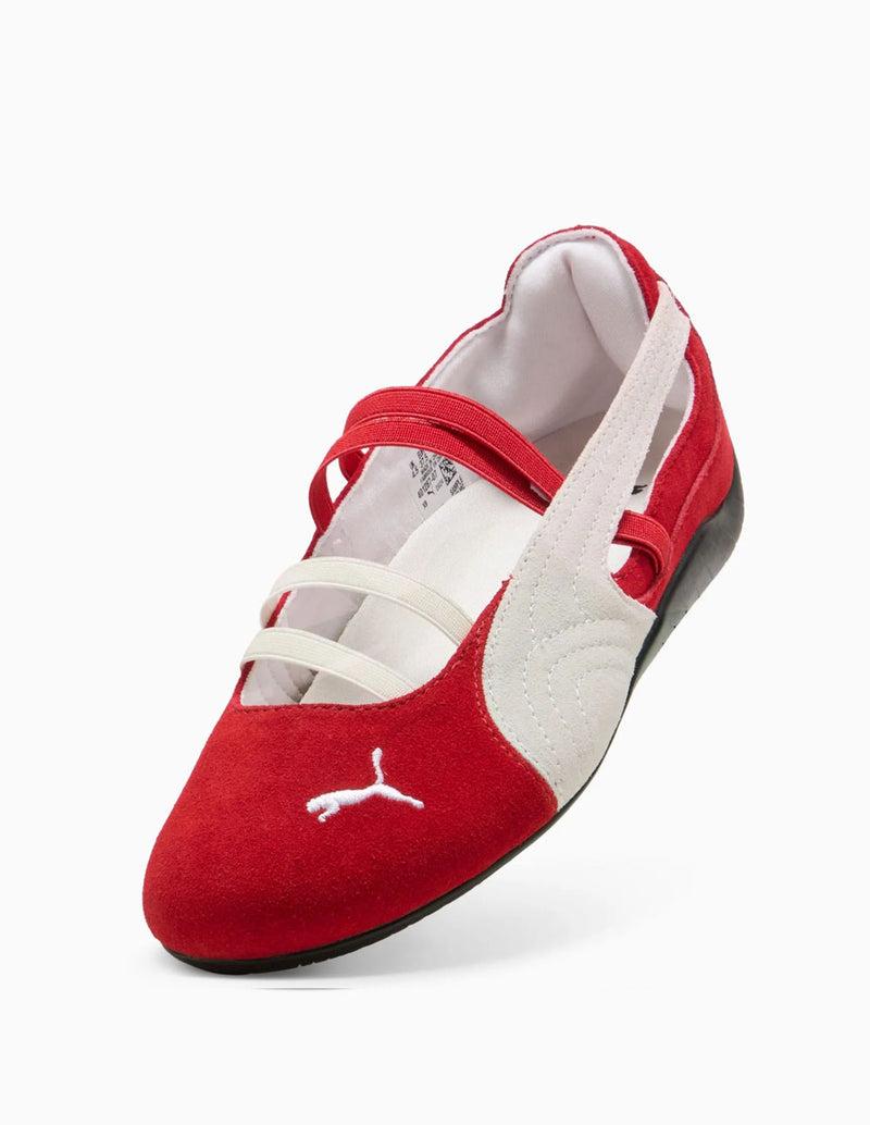 Puma Speedcat Ballet Rojas y Blancas Mujer