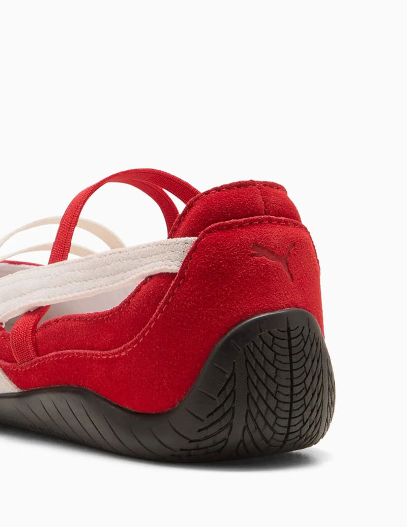 Puma Speedcat Ballet Rojas y Blancas Mujer