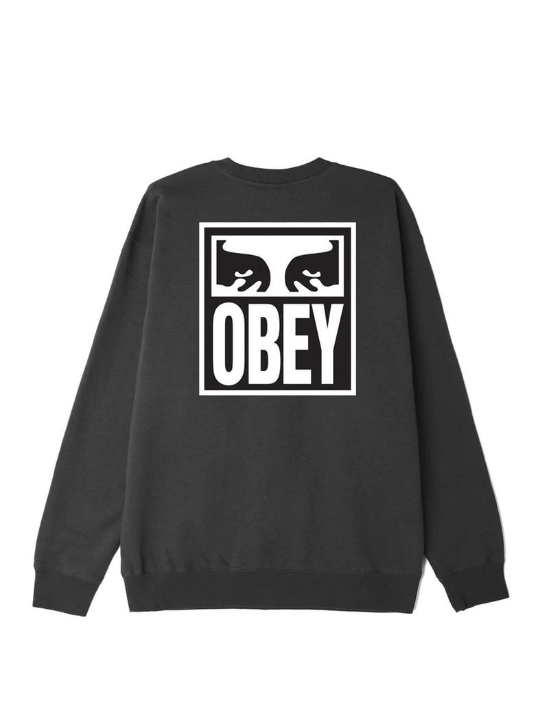 OBEY Eyes Icon Premium Black Men's Sweatshirt