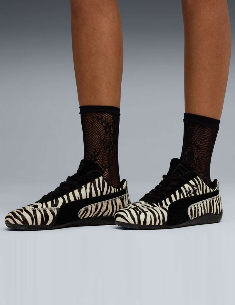 Puma Speedcat Zebra Negras y Blancas Mujer