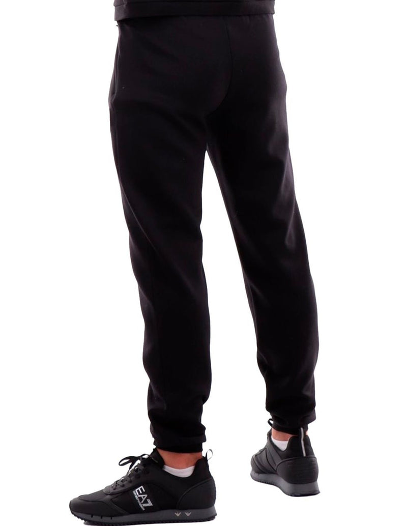 Pantalón Emporio Armani EA7 con Logo Negro Hombre