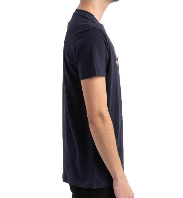 Tommy Jeans Corp Logo Navy Blue Men's T-shirt