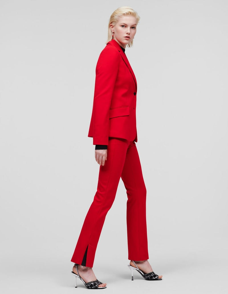 Chaqueta Karl Lagerfeld Americana Roja Mujer