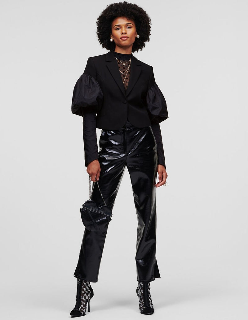 Karl Lagerfeld Handpicked By Hum Kin Blazer Black Women