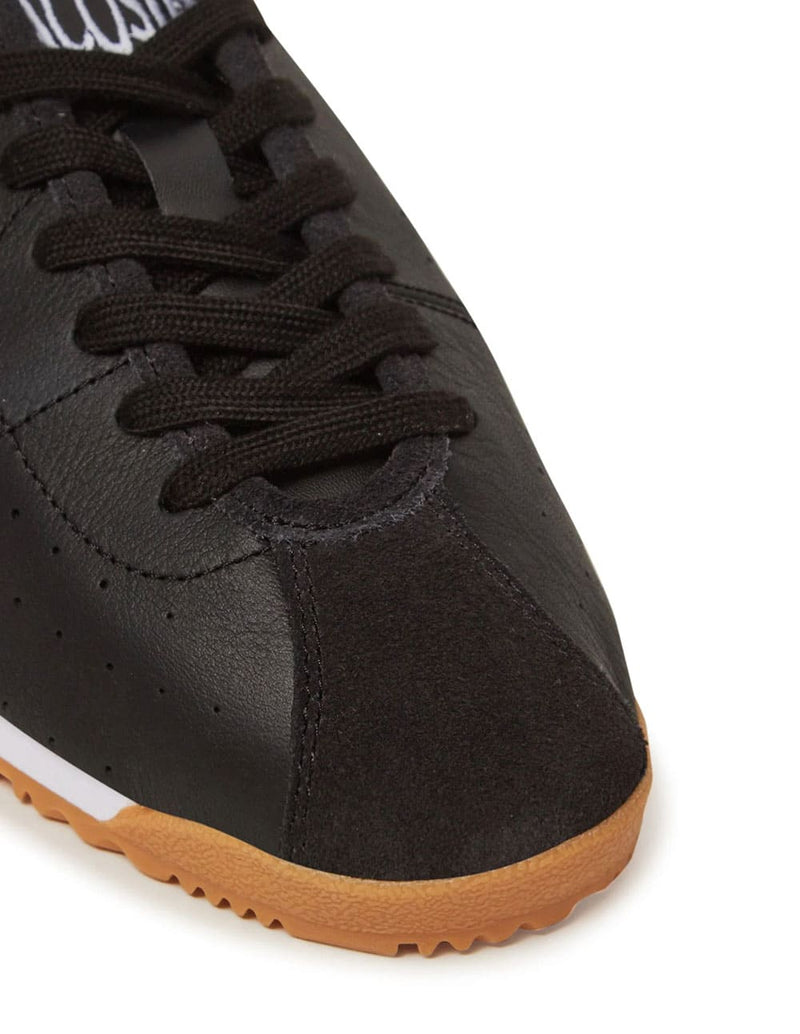 Lacoste Club-Low Leather Negras Mujer