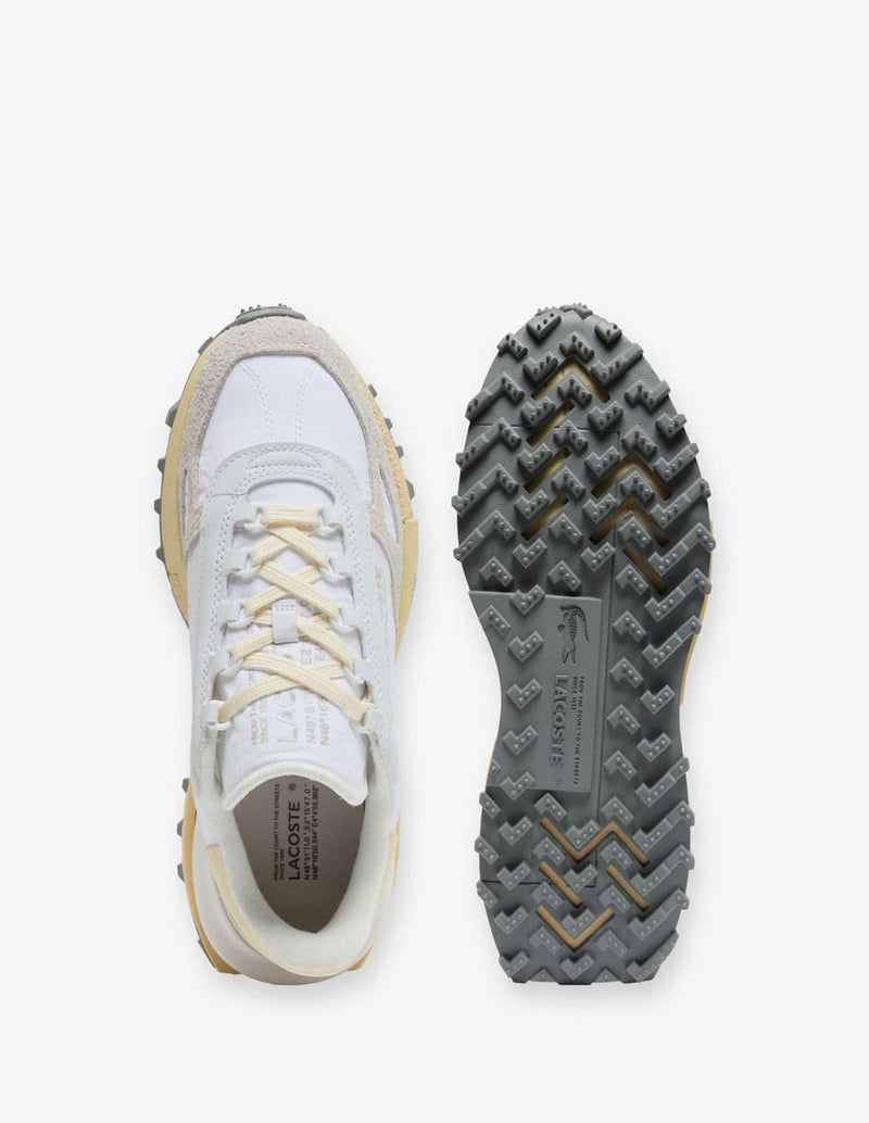 Lacoste Elite Active Blancas y Amarillas Hombre