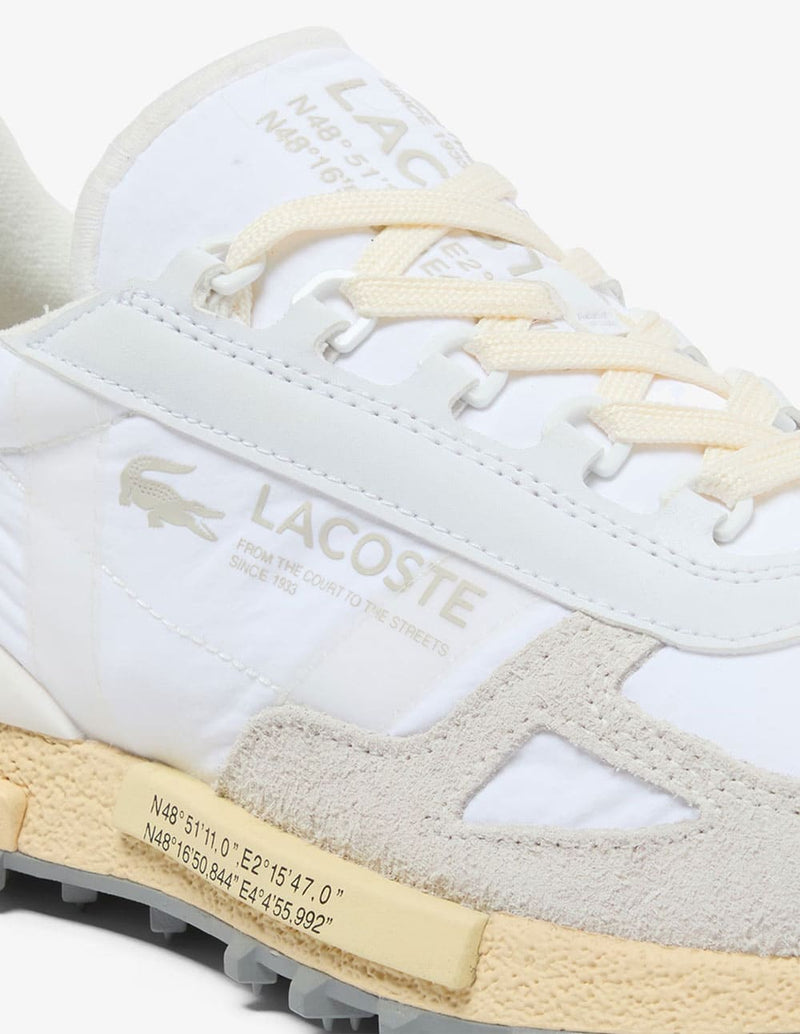Lacoste Elite Active Blancas y Amarillas Hombre