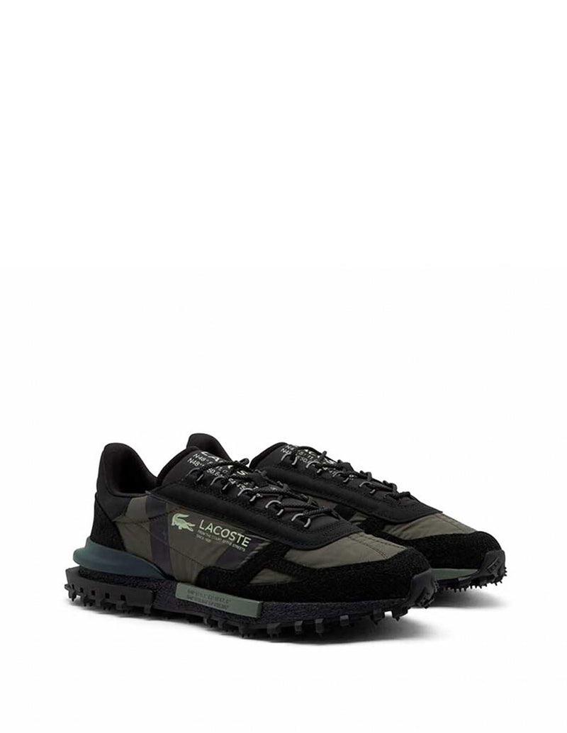 Lacoste Elite Active Negras y Verdes Hombre